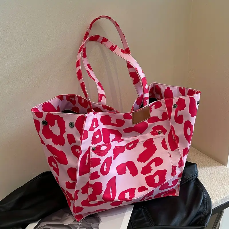ADELA™ COW PRINT TOTE BAG - Image 5