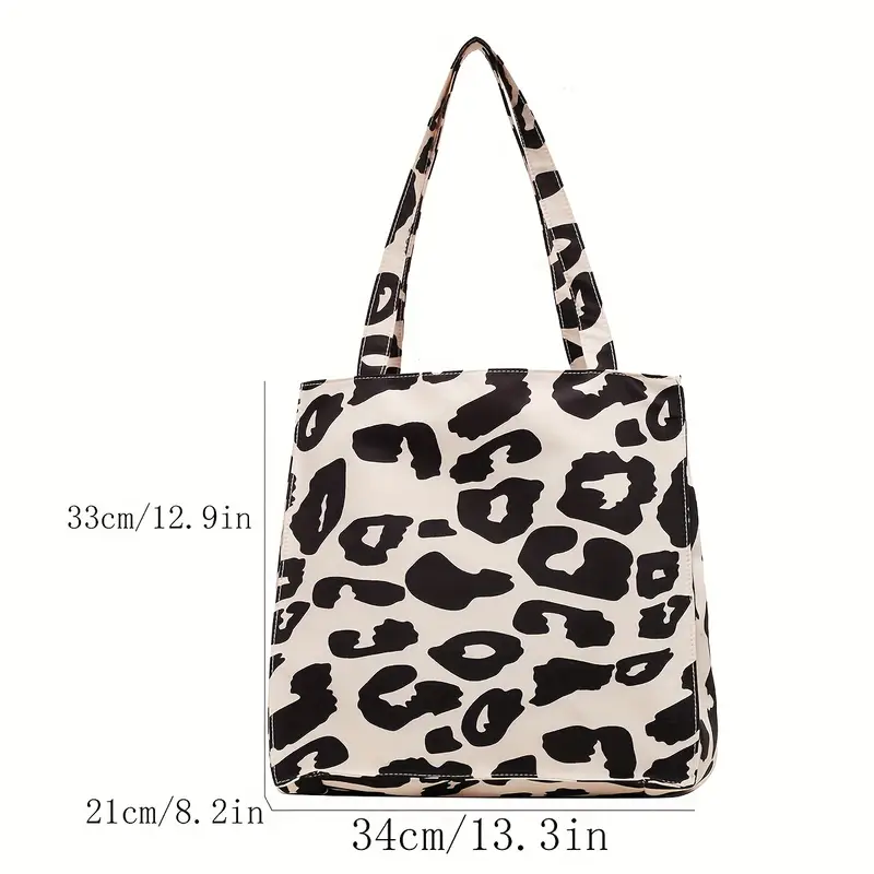 ADELA™ COW PRINT TOTE BAG - Image 9