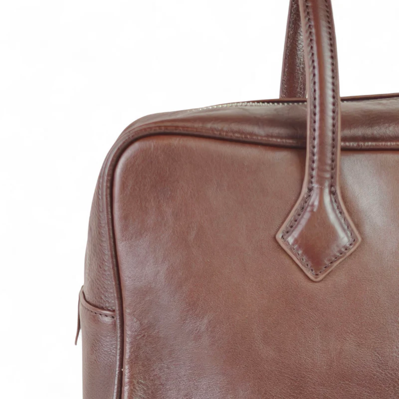 ADELINA AUTUMN TOTE BAG - Structured Flor Leather - Image 7