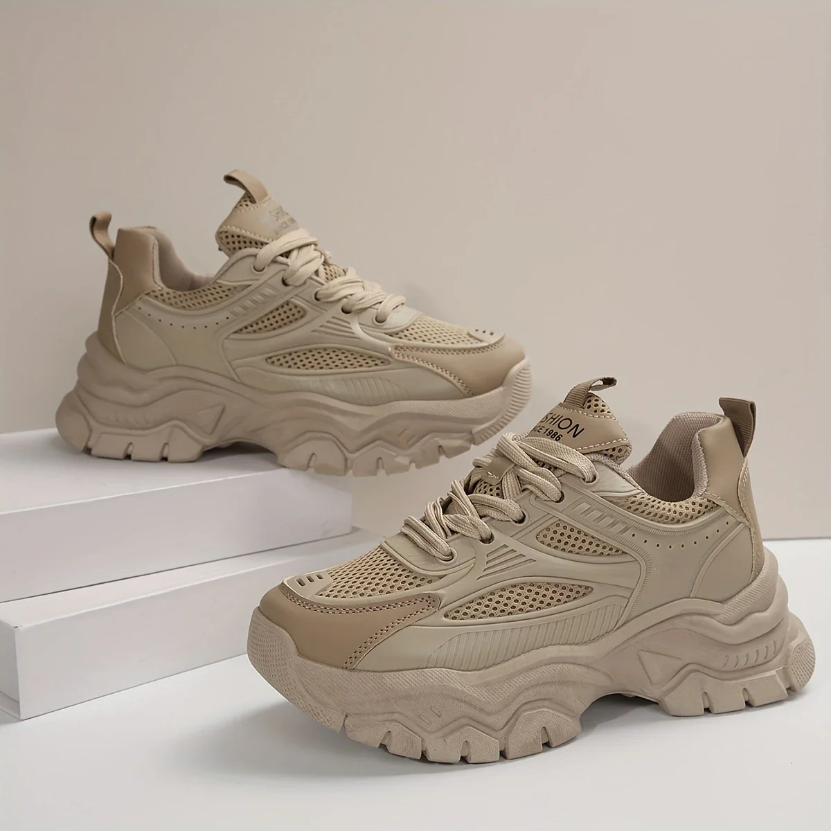 ALBANIE™ WOMEN'S AIRFLOW CHUNKY SNEAKERS - Image 3