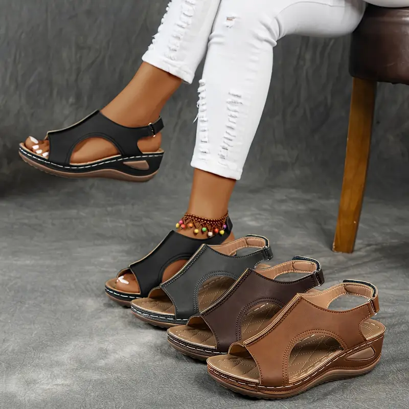 ALINTA™ WOMEN'S THICK SOFT ORTHOPEDIC SANDALS - Image 5