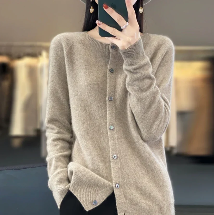 ALIYAH - MERINO WOOL CARDIGANS - Image 3