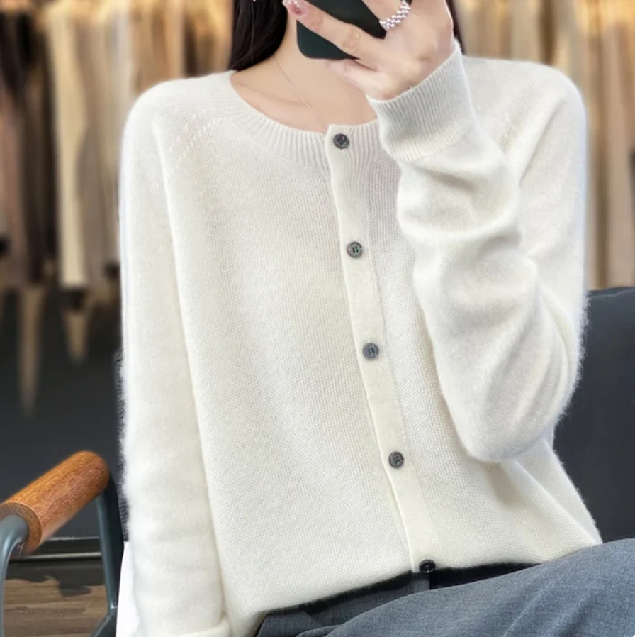 ALIYAH - MERINO WOOL CARDIGANS - Image 5