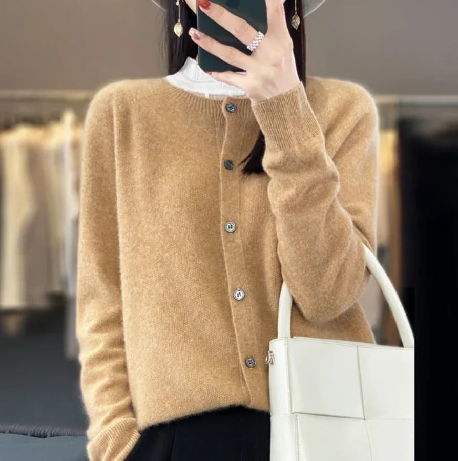 ALIYAH - MERINO WOOL CARDIGANS - Image 6
