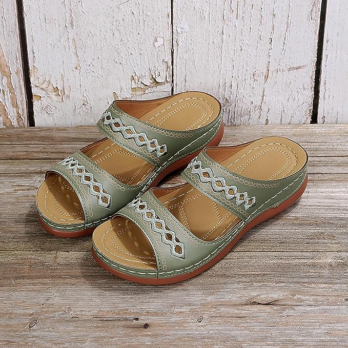 ALYSSON'S™ WOMEN'S THICK ORTHOPEDIC SANDALS - Image 10