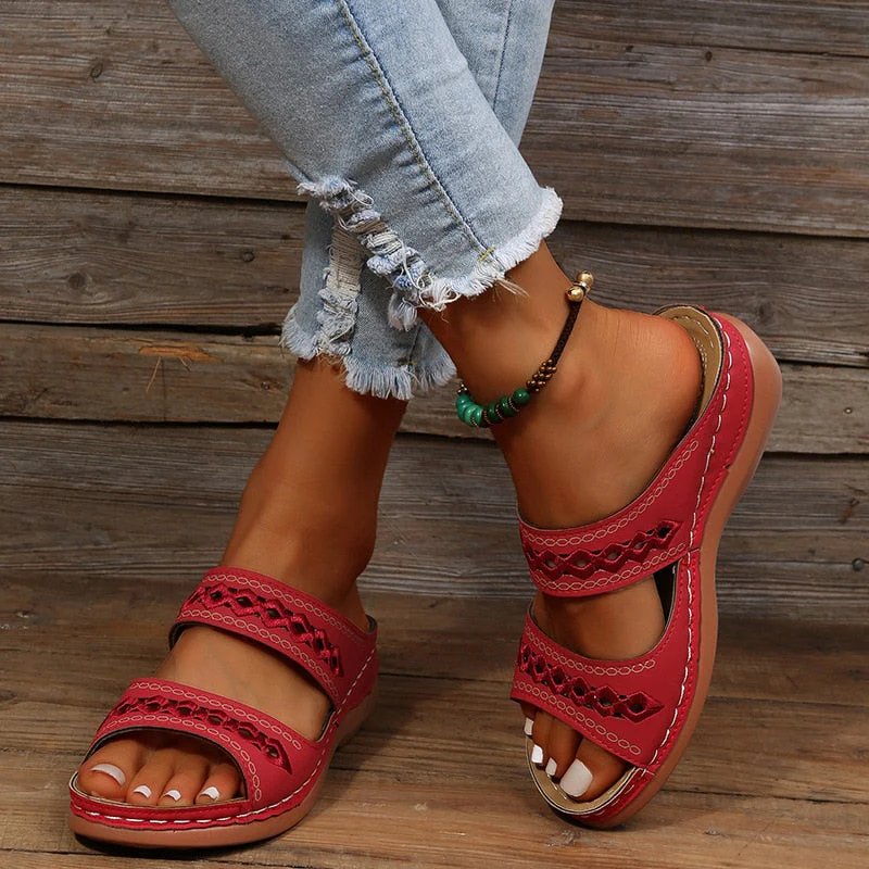 ALYSSON'S™ WOMEN'S THICK ORTHOPEDIC SANDALS - 2026 - Image 4