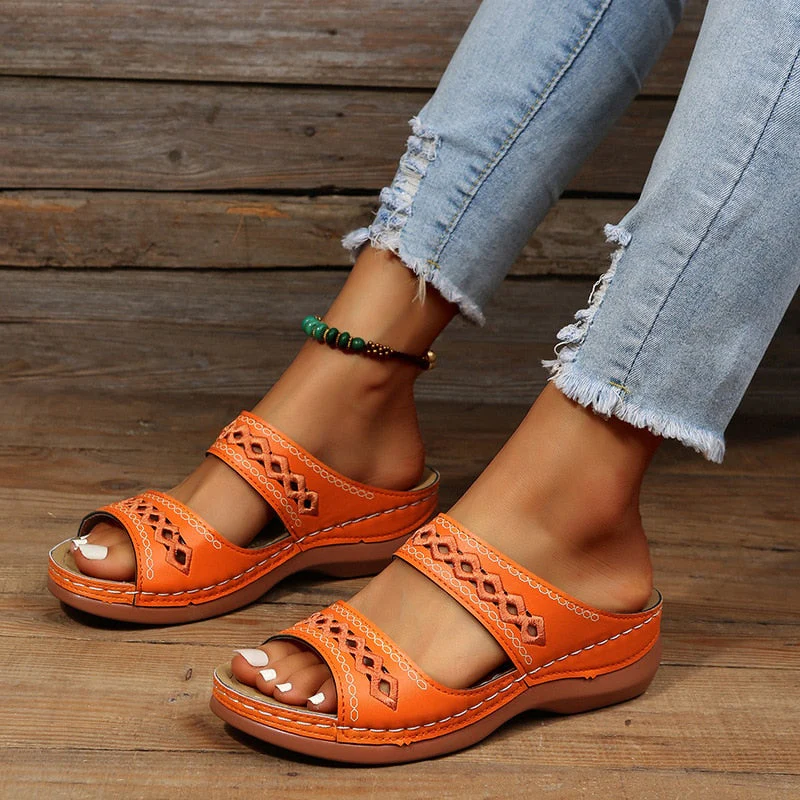 ALYSSON'S™ WOMEN'S THICK ORTHOPEDIC SANDALS - 2026 - Image 6