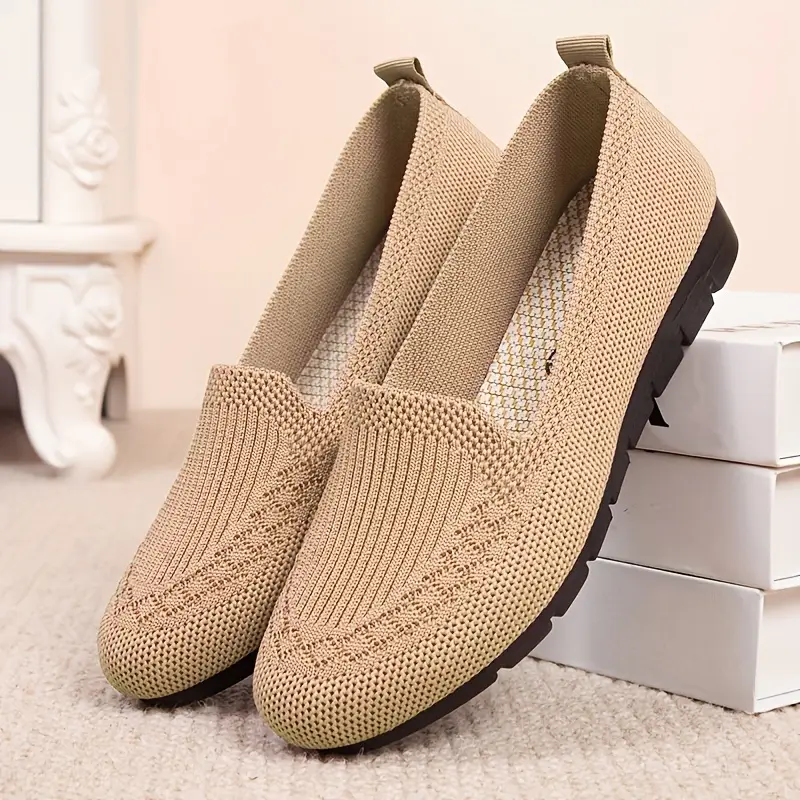 AMARY™ WOMEN'S KNITTED SLIP-ON LOAFERS - Image 4