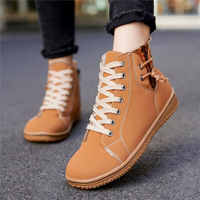 AMY™ WARM FUR ORTHOPEDIC WINTER ANKLE BOOTS - Image 6