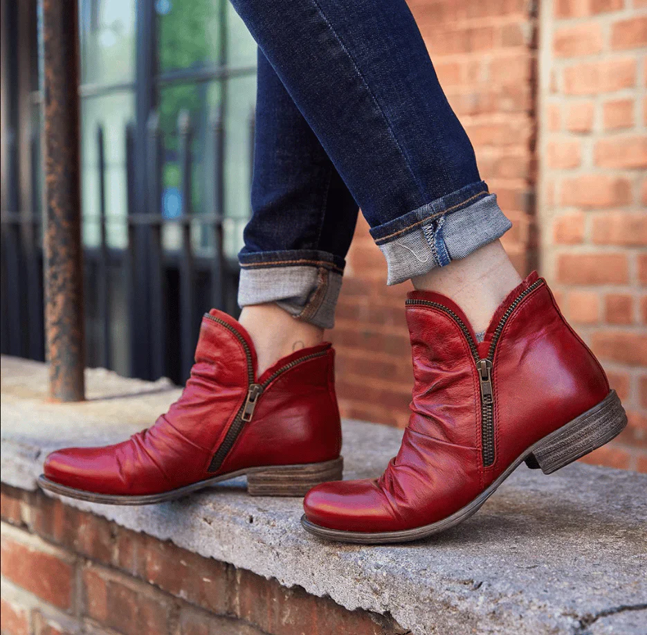 WOMEN ZIPPER WATERPROOF ANKLE-SUPPORT BOOTS 2026 - Image 10