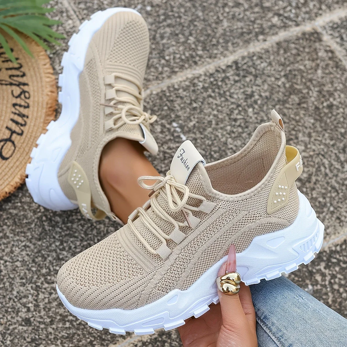 ANNIE™ WOMEN'S BREATHABLE KNIT SNEAKERS - Image 10