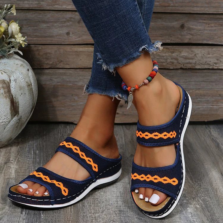 LEATHER ORTHOPEDIC ARCH SUPPORT SANDALS - Image 5