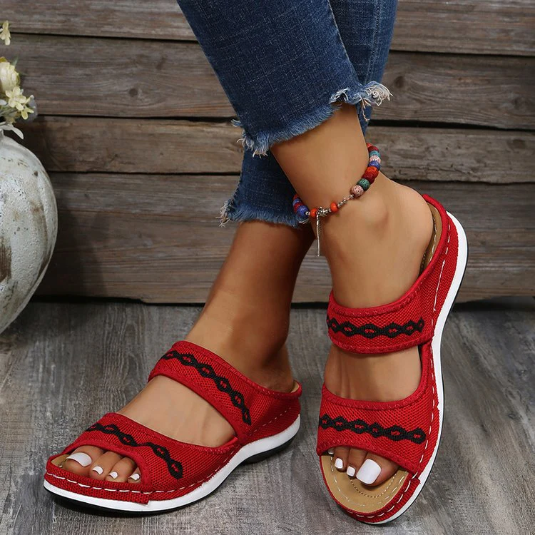 LEATHER ORTHOPEDIC ARCH SUPPORT SANDALS - Image 6