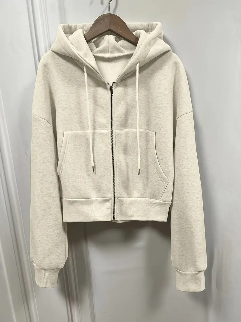 ASTRID™ CASUAL LONG SLEEVE ZIP UP SWEATSHIRT - Image 4