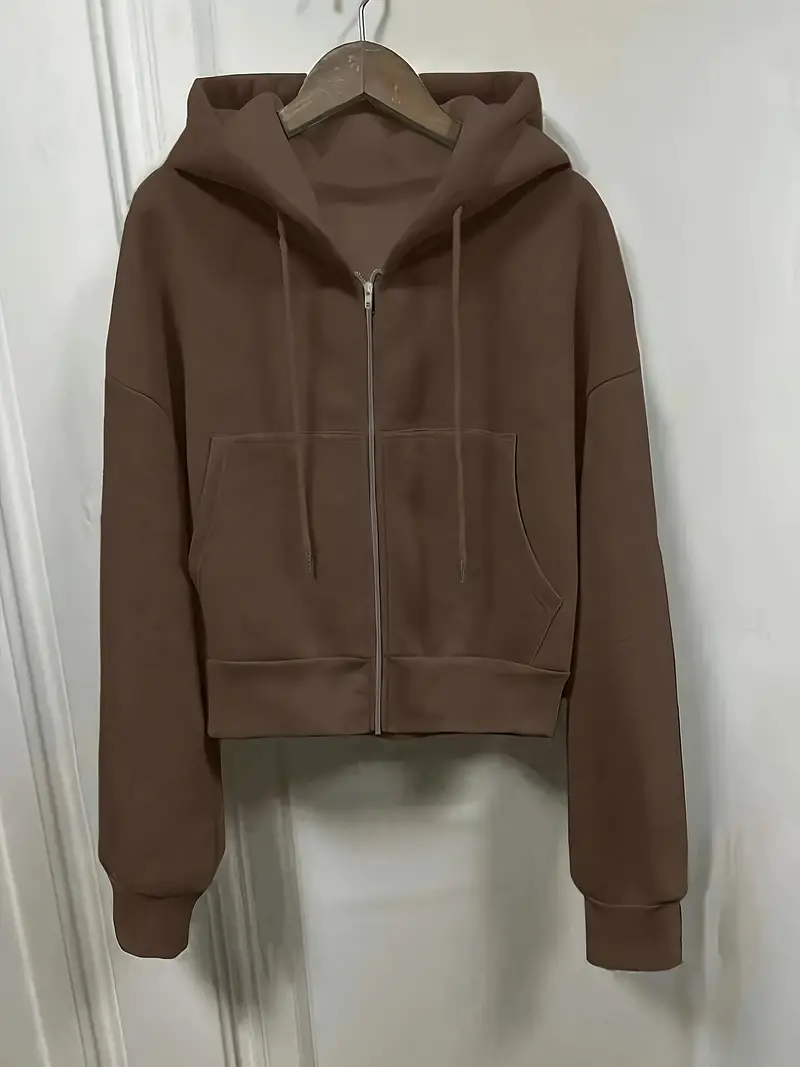 ASTRID™ CASUAL LONG SLEEVE ZIP UP SWEATSHIRT - Image 6