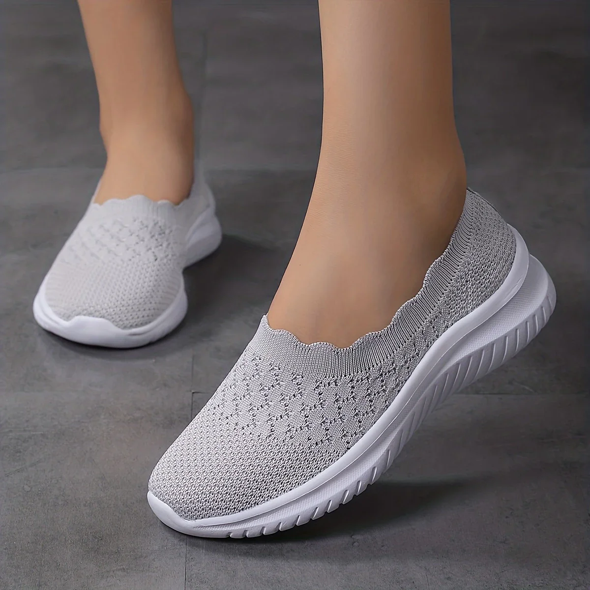 AVA™ WOMEN'S BREATHABLE SLIP-ON ORTHOPEDIC SNEAKERS - Image 5