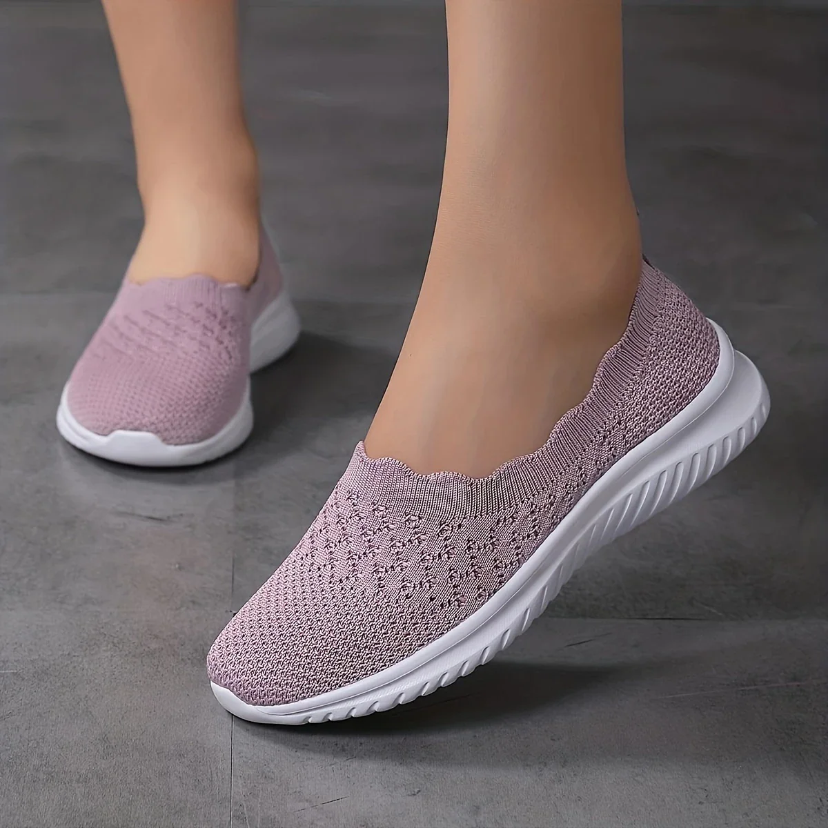 AVA™ WOMEN'S BREATHABLE SLIP-ON ORTHOPEDIC SNEAKERS - Image 6