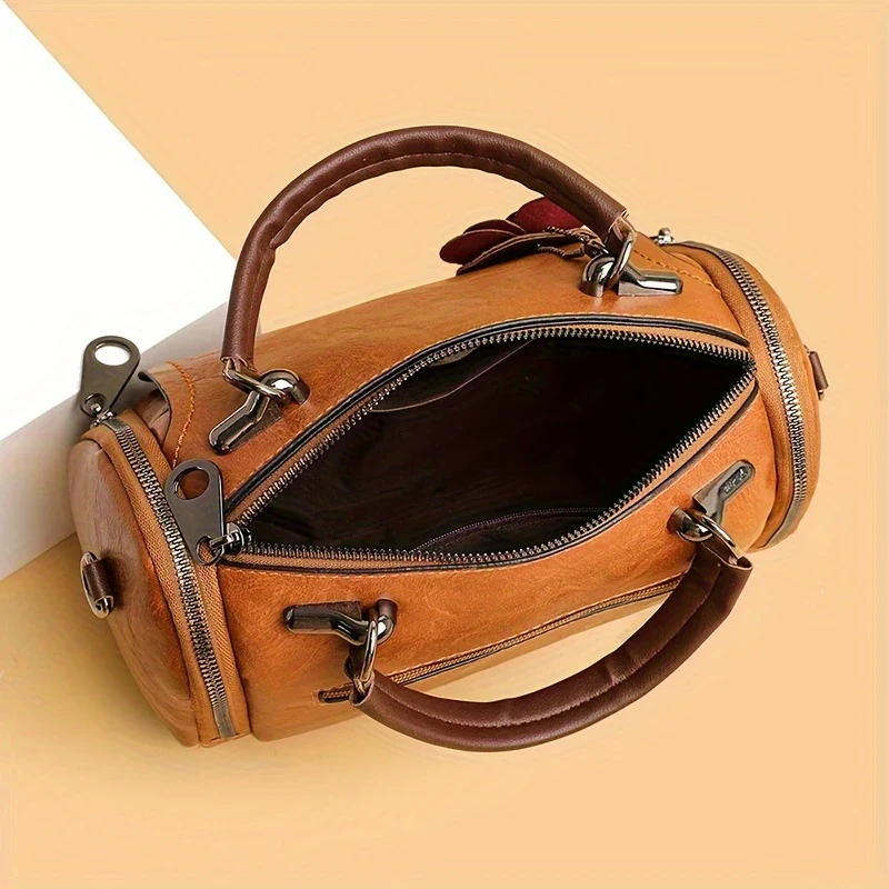 BELLEVA BLOOM™ — WOMEN’S BOSTON HANDBAG WITH FLOWER PENDANT - Image 5