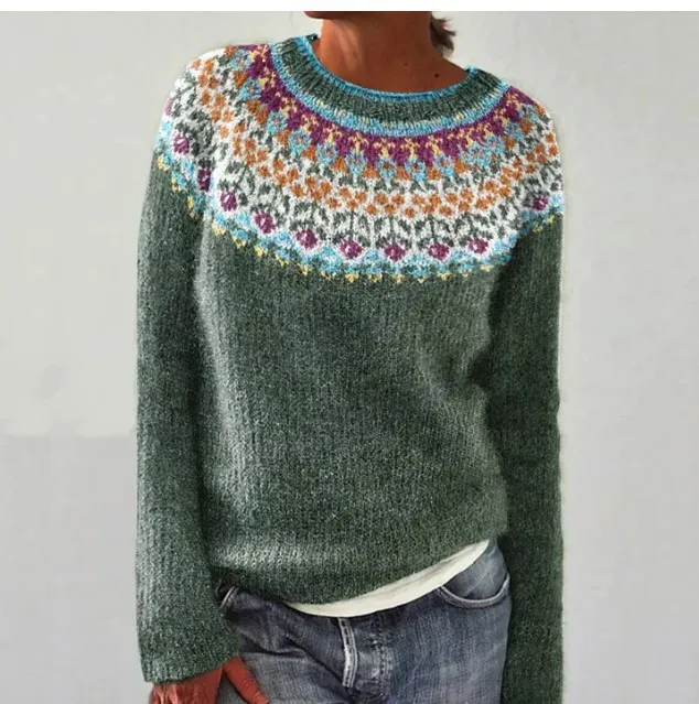 BLYTHE - COZY NORDIC WINTER SWEATER