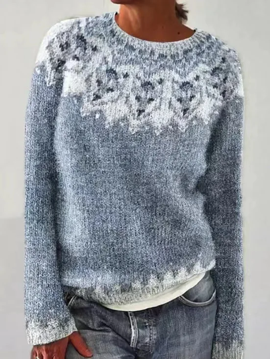 BLYTHE - COZY NORDIC WINTER SWEATER - Image 3