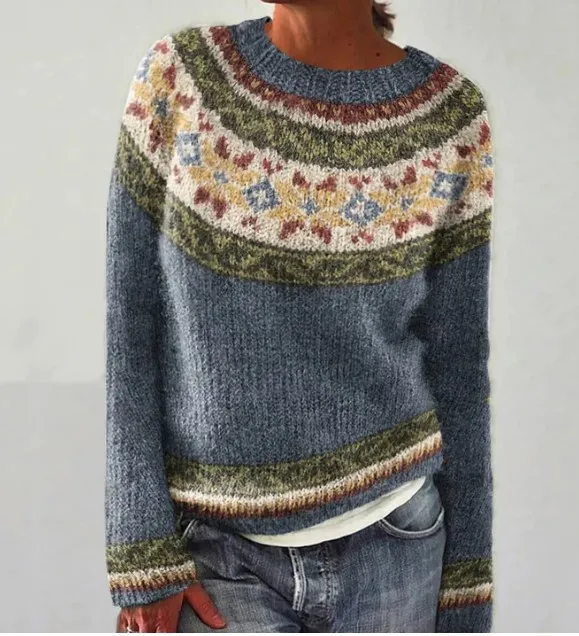 BLYTHE - COZY NORDIC WINTER SWEATER - Image 4