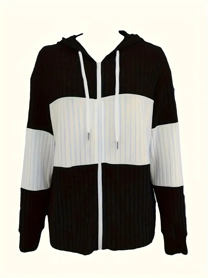 BODHI™ VIBRANT RIB KNIT CASUAL SWEATSHIRT - Image 5