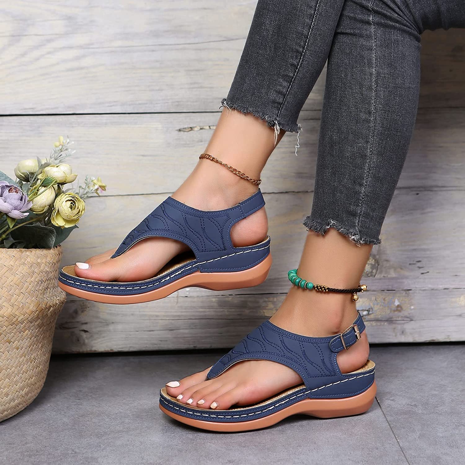 BRISBANE™ COMFY ORTHOPEDIC SANDALS - Image 8