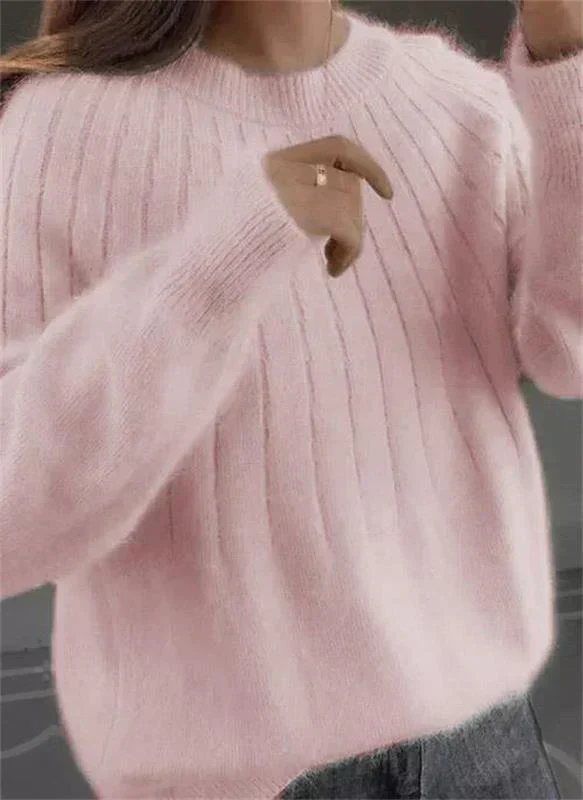 CAITLYN - STYLISH RIBBED KNIT SWEATER - Image 2