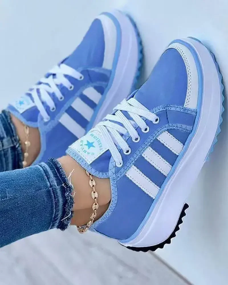CANVAS™ WOMEN'S COMFORT FIT CASUAL SNEAKERS - Image 4