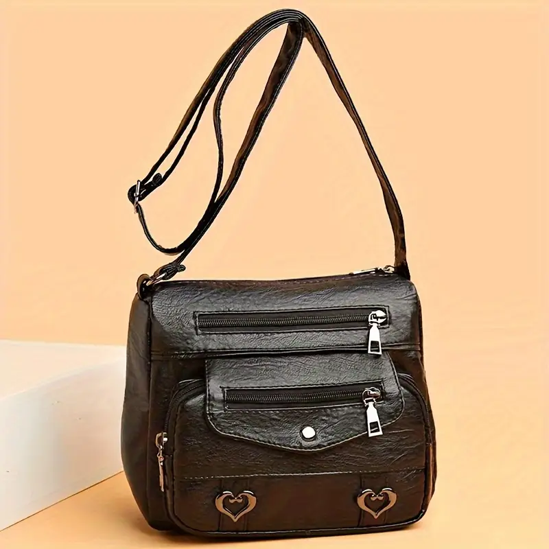 CELESTE™ QUILTED MESSENGER CROSSBODY BAG - Image 4