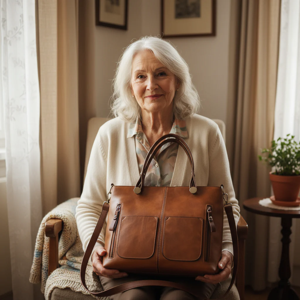 CELESTIA AUTUMN SHOULDER BAG - Elegant & Refined - Image 7