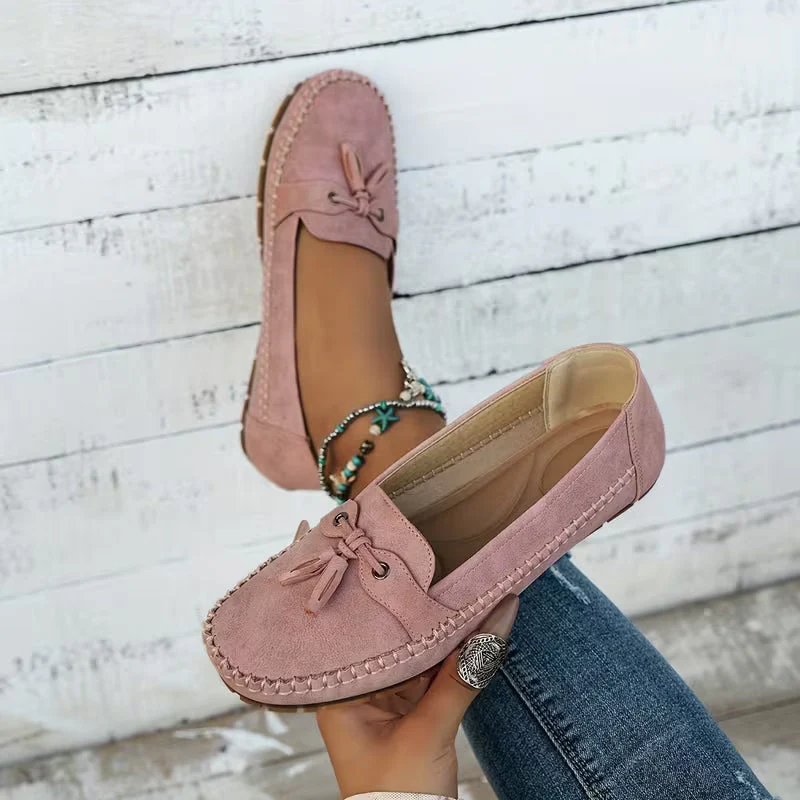 CERES | WHEAT-EMBELLISHED COMFORT-FIT LOAFERS - Image 3