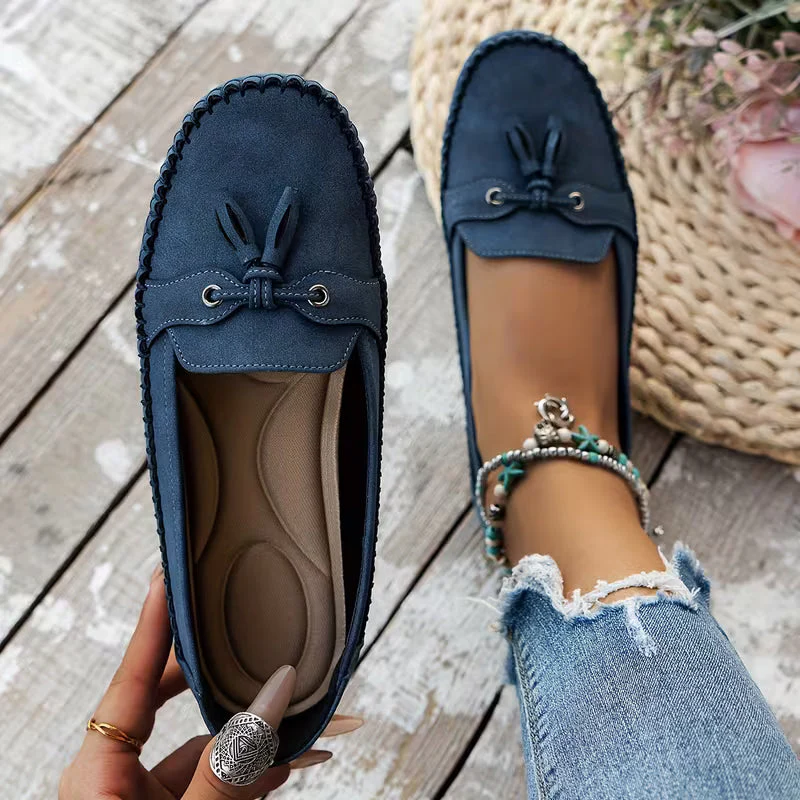 CERES | WHEAT-EMBELLISHED COMFORT-FIT LOAFERS - Image 9