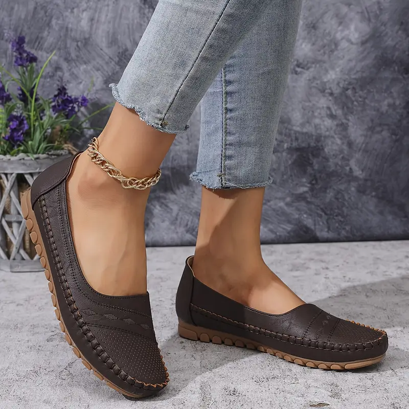 WOMEN'S PLUS SIZE ORTHOPEDIC CHIC LOAFERS - Image 8