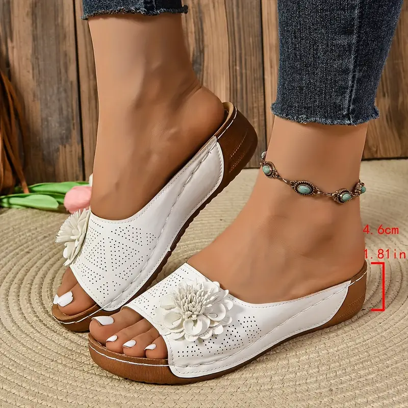 CLERA™ FLORAL OPEN TOE ORTHOPEDIC SANDALS - Image 3