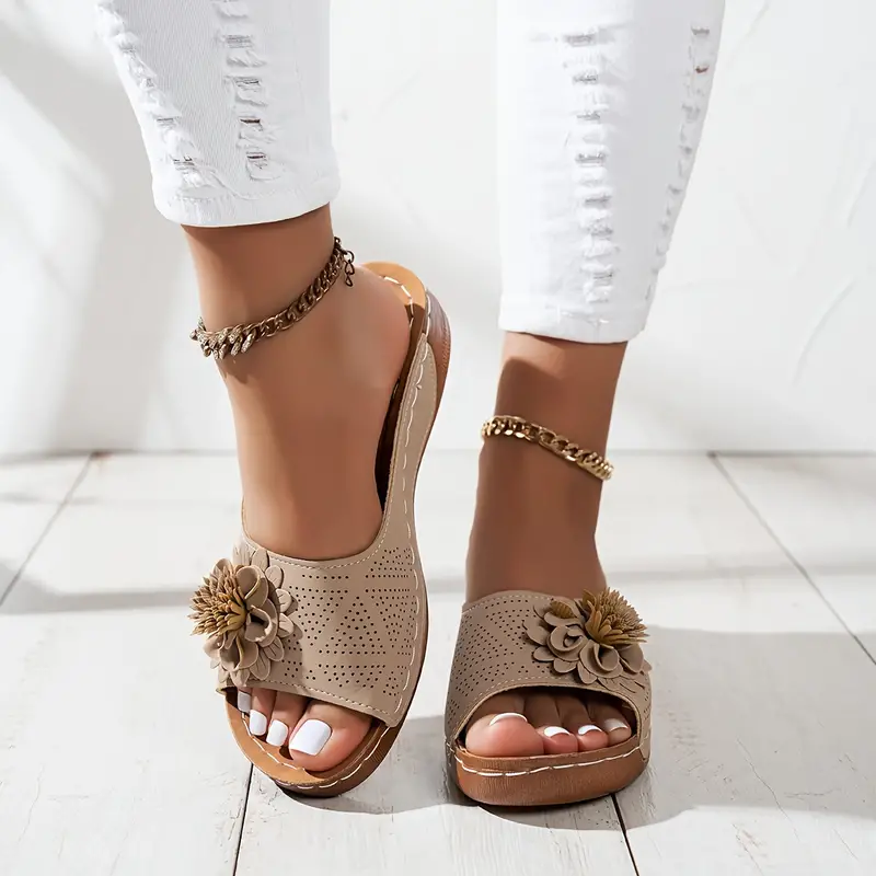 CLERA™ FLORAL OPEN TOE ORTHOPEDIC SANDALS - Image 8