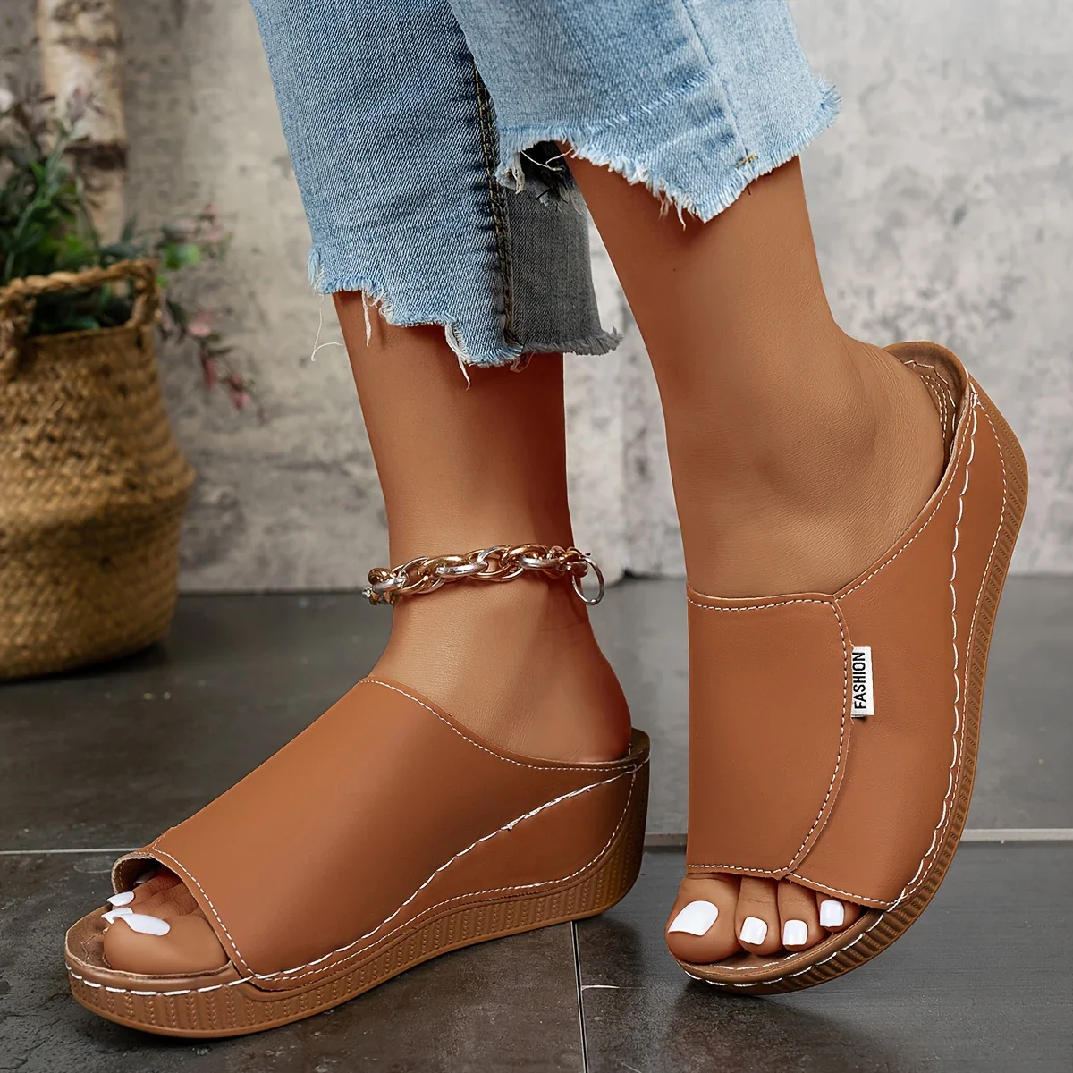 COLAC™ OPEN TOE PLATFORM ORTHOPEDIC SANDALS - Image 7