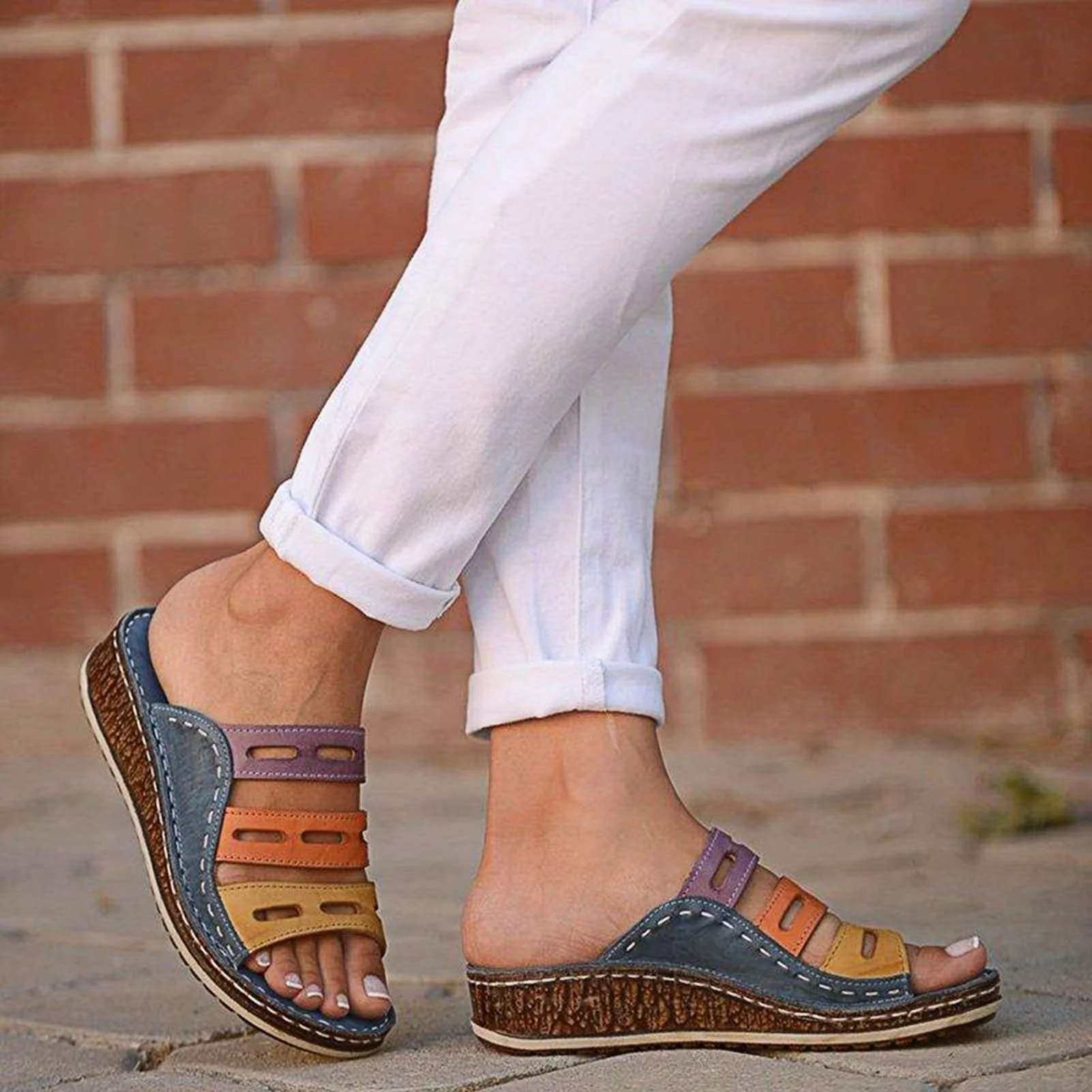PREMIUM ORTHOPEDIC TRICOLOR SANDALS - 2026 BEST SELLER - Image 4