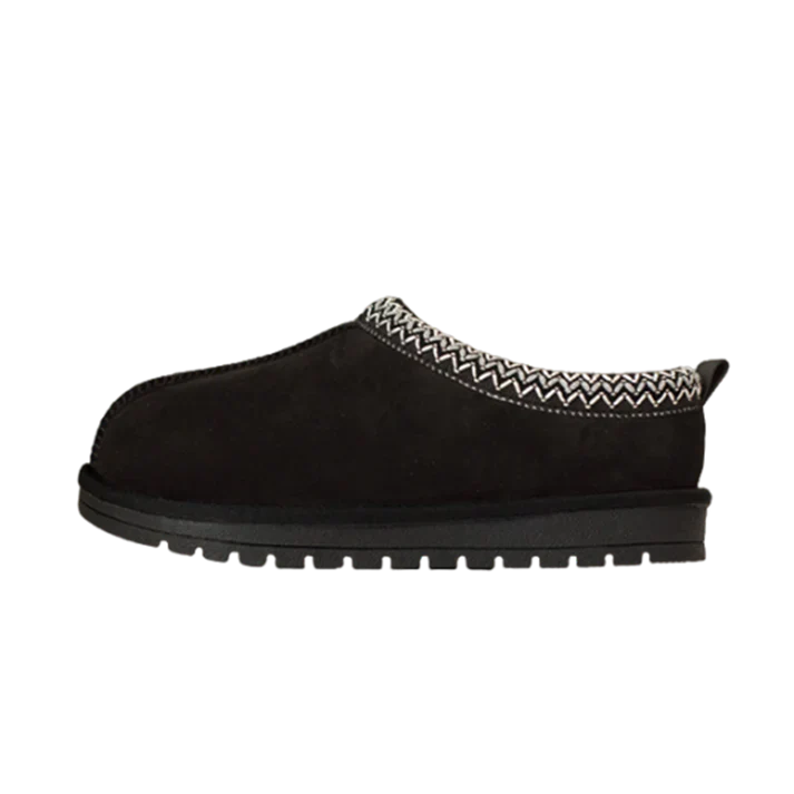 COZY SUEDE BRAIDED FLUFFY FUR SLIP-ON SHOES - Image 3