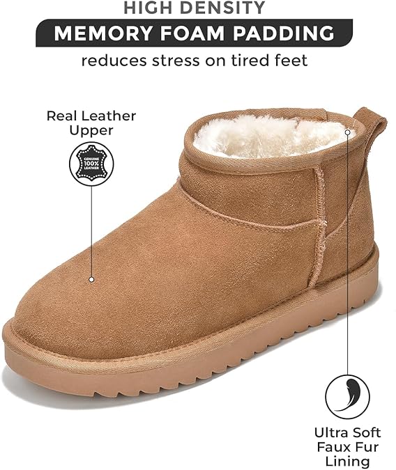 DREAM PAIRS WOMEN'S ANKLE WINTER MINI BOOTS - Image 18