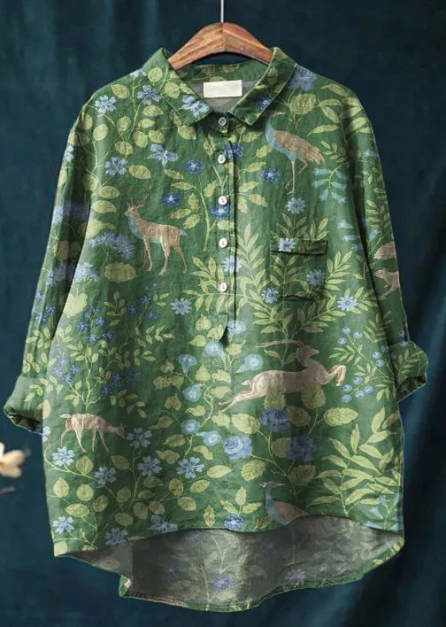 ELLE™ | VINTAGE FLORAL BLOUSE - Image 2