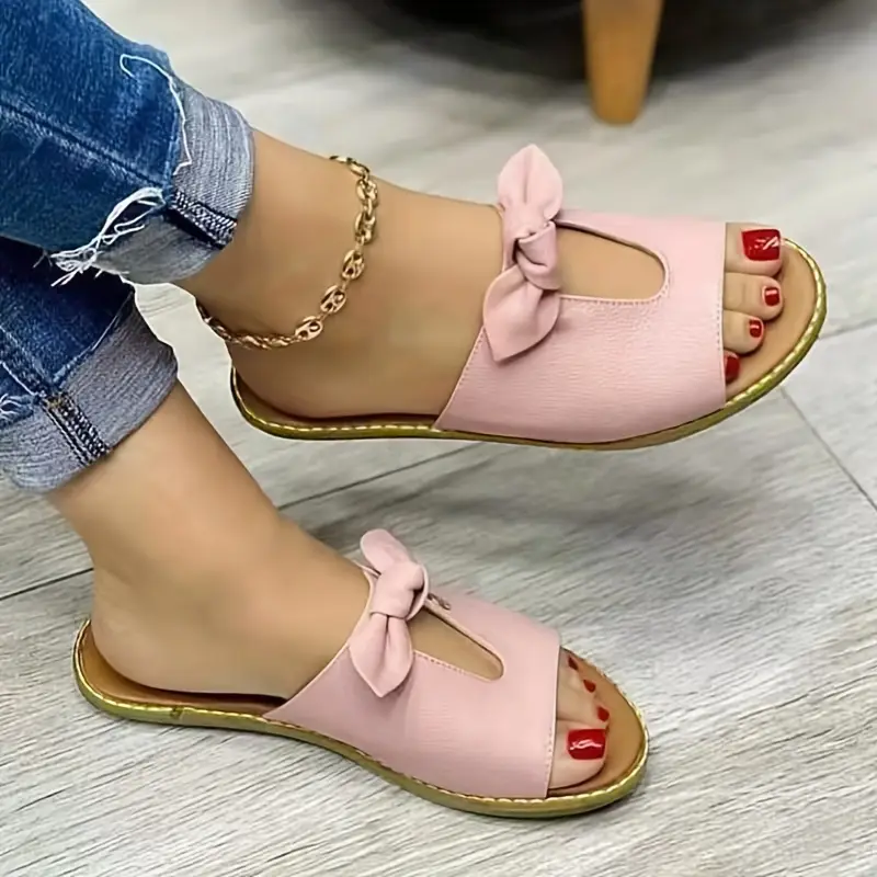 ELOISE™ WOMEN'S OPEN-TOE FLAT SANDALS - Image 2