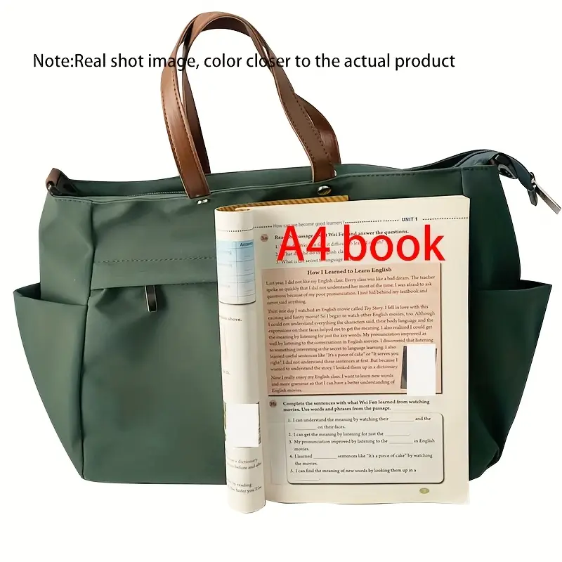 ELORA™ NYLON TOTE BAG - Image 18