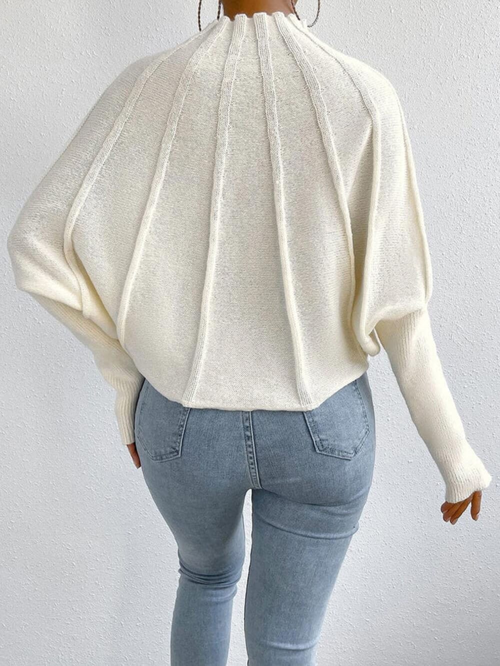 ERIN - DOLMAN SLEEVES SWEATER - Image 3