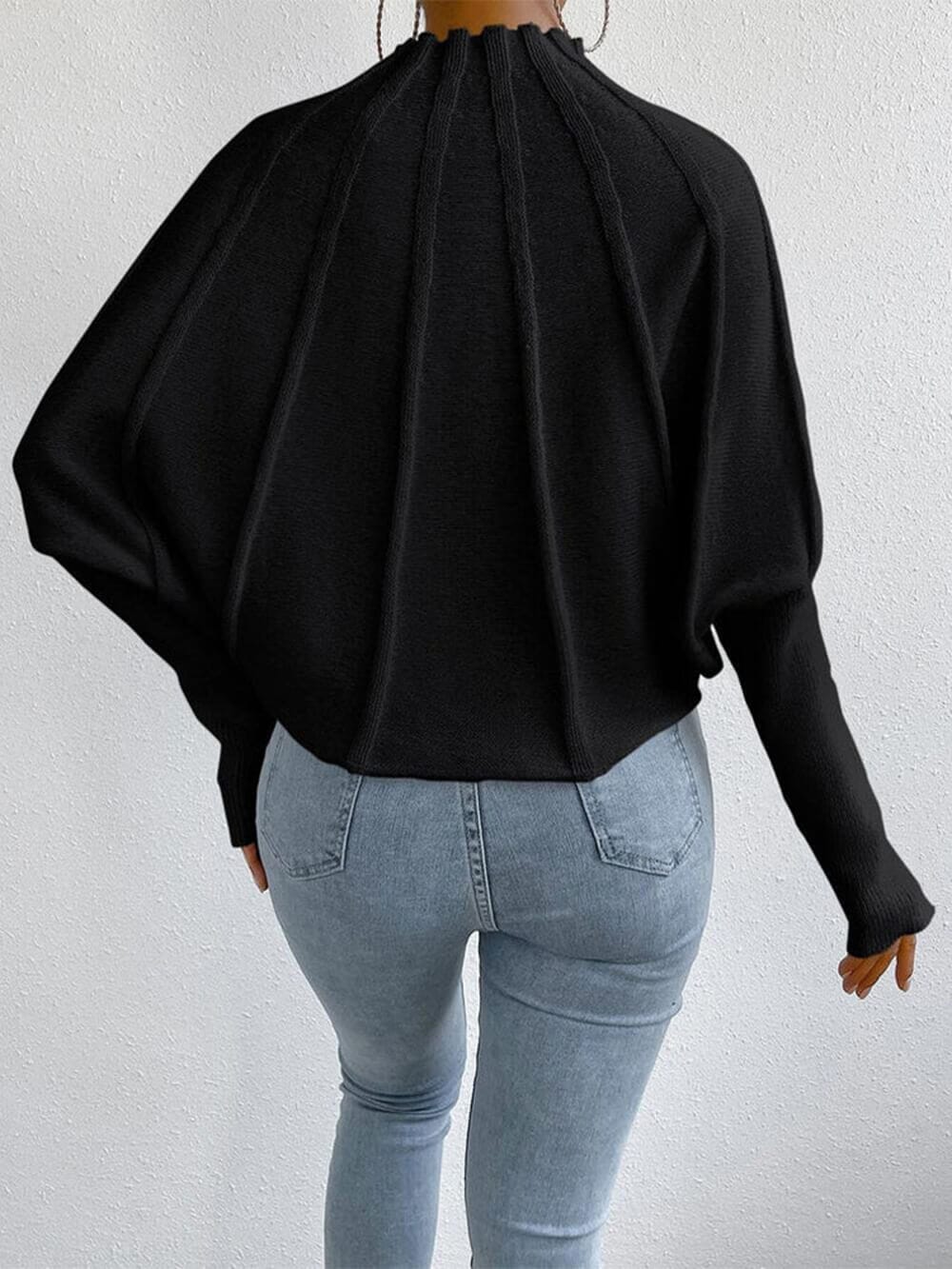 ERIN - DOLMAN SLEEVES SWEATER - Image 6