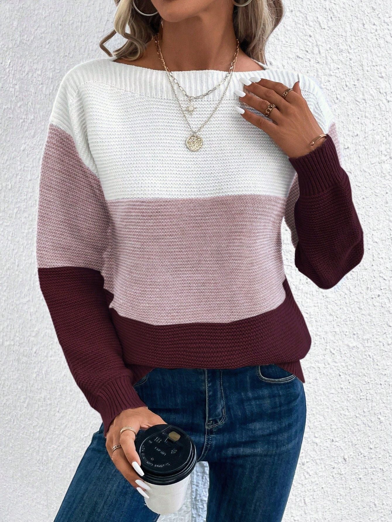 Fenella - Ombre Knit Jumper - Image 8