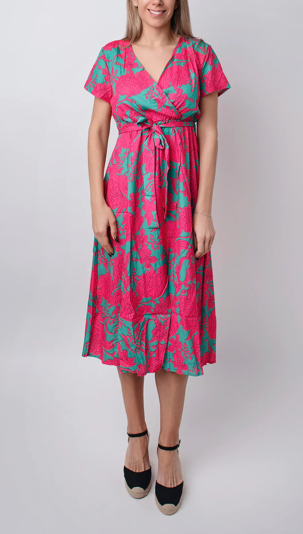 FLORAVIVE™ – SPRING/SUMMER FLORAL PRINT DRESS - Image 2