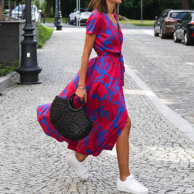 FLORAVIVE™ – SPRING/SUMMER FLORAL PRINT DRESS - Image 8