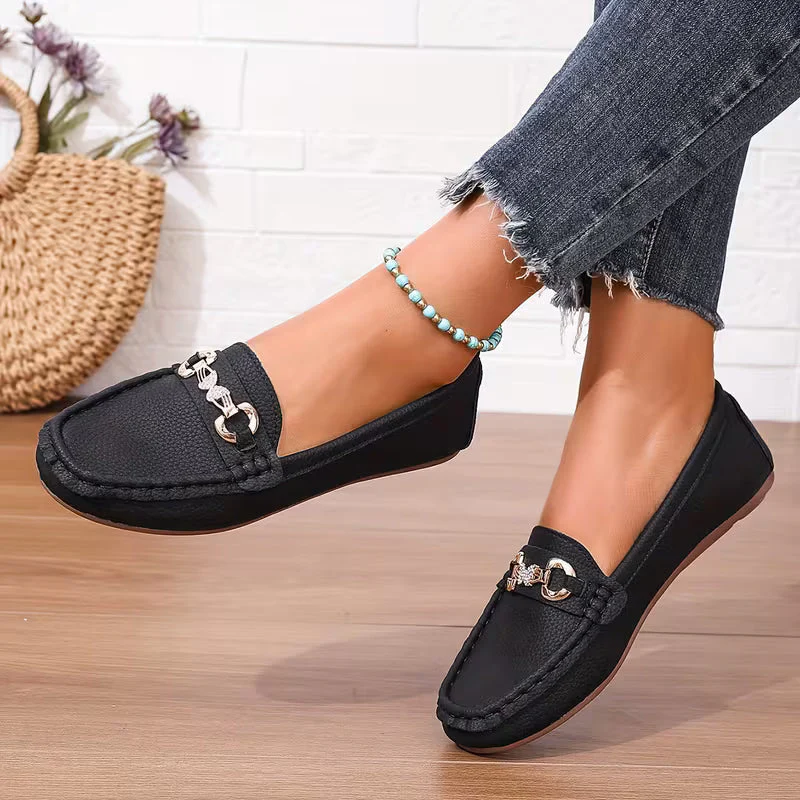 FLUTTER | RHINESTONE-DECOR BUTTERFLY LOAFERS - Image 4