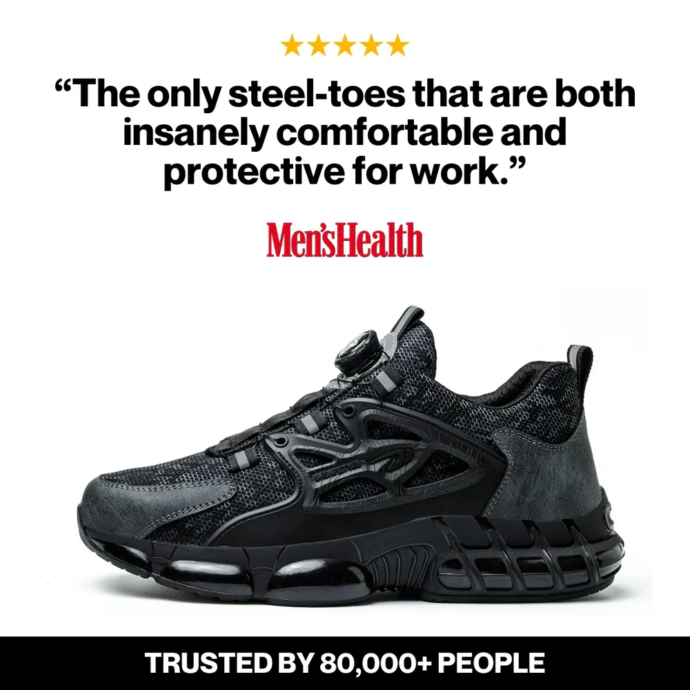 FORTIVEST™ HEALTHY & PROTECTIVE STEEL TOE SNEAKERS - Image 2